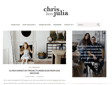 Tablet Screenshot of chrislovesjulia.com